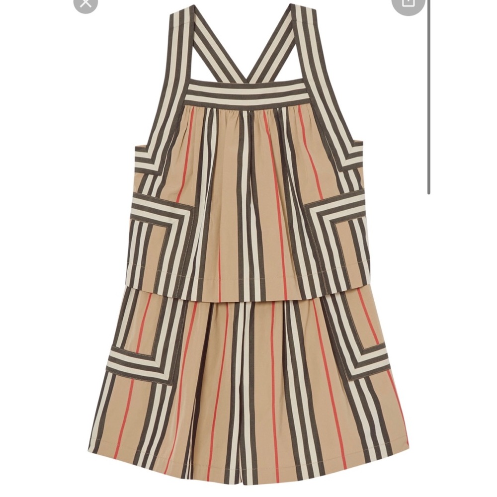 Authentic Burberry big girl romper